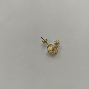 BROQUELES ORO 14K 1.8 (NUEVO)