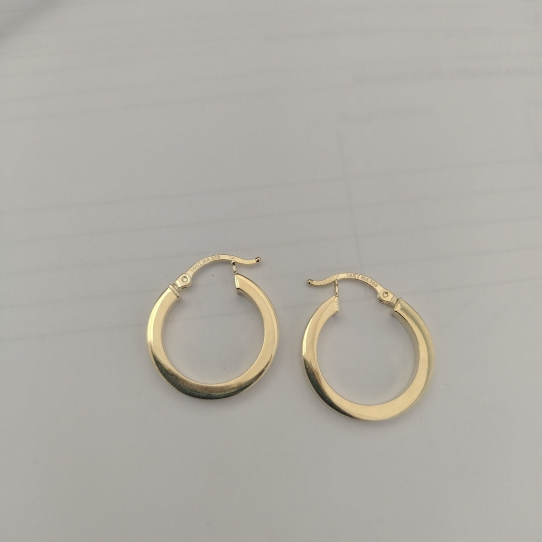 ARRACADAS ORO 14K 1.9 (NUEVO)