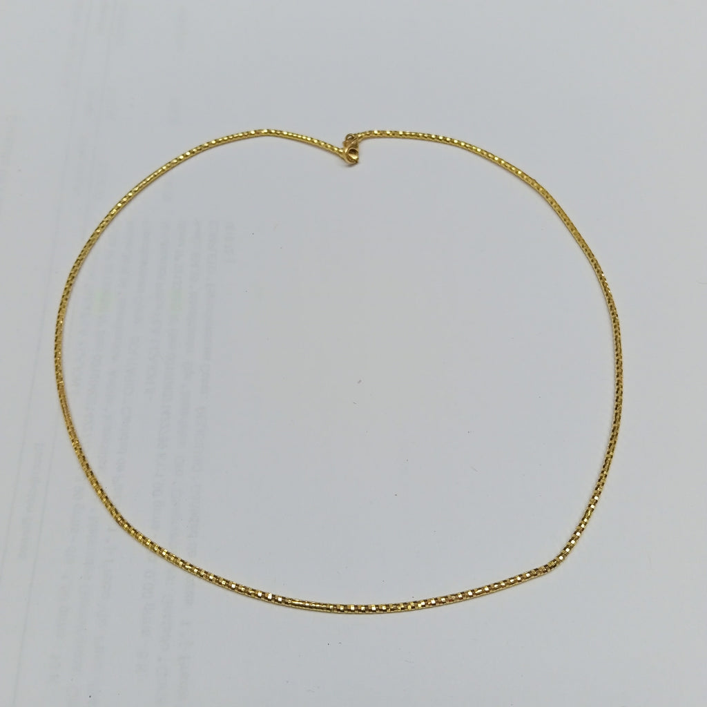 GARGANTILLA ORO 14 K 5.3 GRMS (SEMINUEVO)