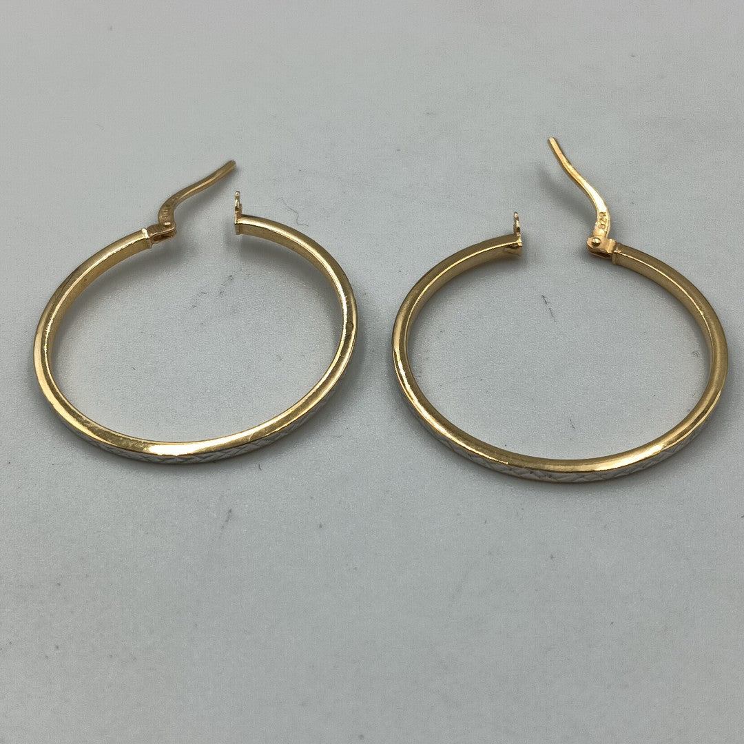 ARRACADAS PAR ORO 14 K 1.8 GRMS (SEMINUEVO)