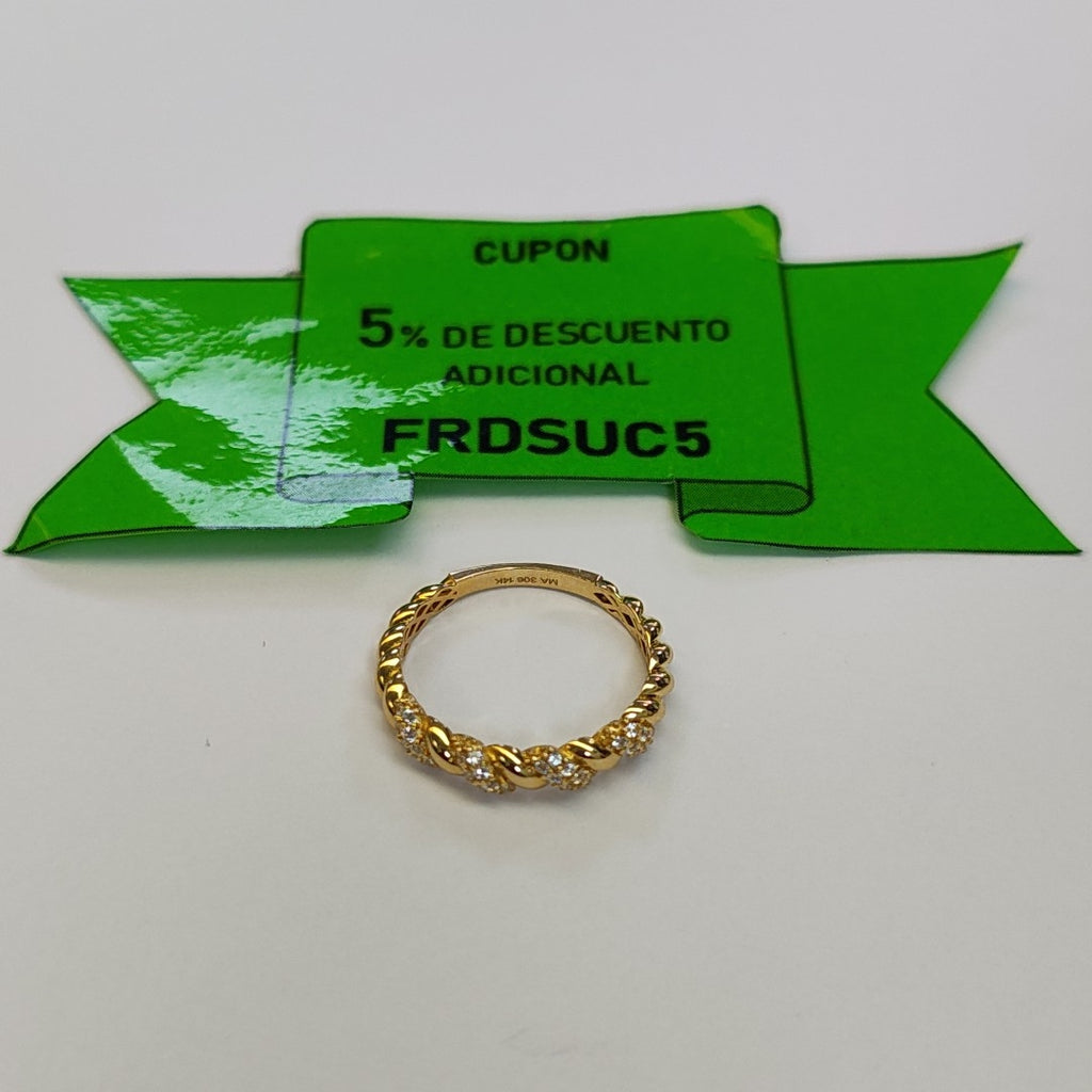 ANILLOS DAMA ORO 14K 1.8 (NUEVO)