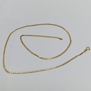 CADENA ORO 14 K 3.4 GRMS (SEMINUEVO)