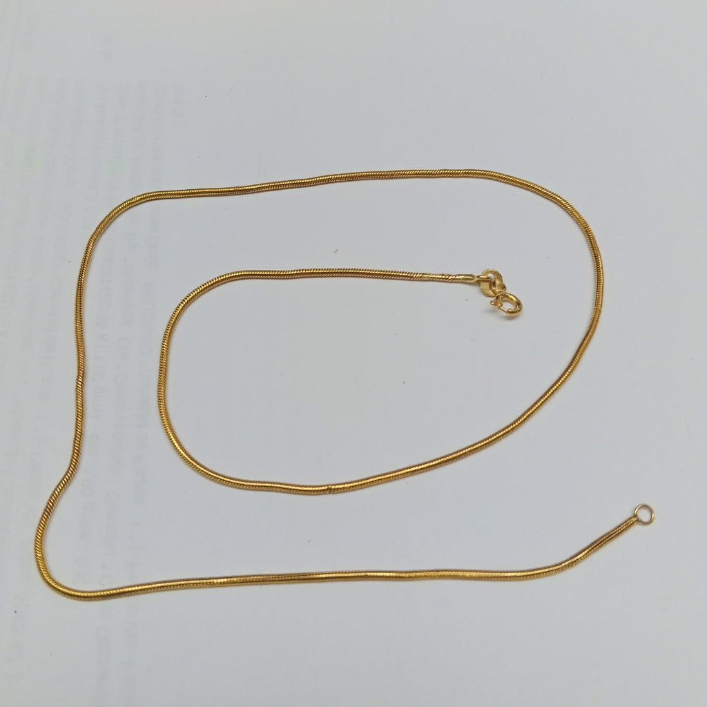 CADENA ORO 14 K 3.5 GRMS (SEMINUEVO)