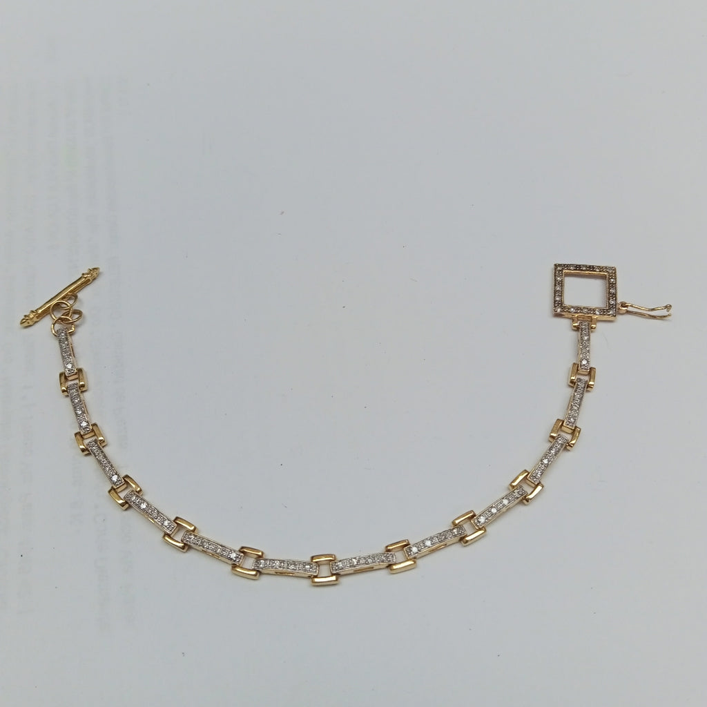 PULSERA ORO 14 K 7.4 GRMS (SEMINUEVO)