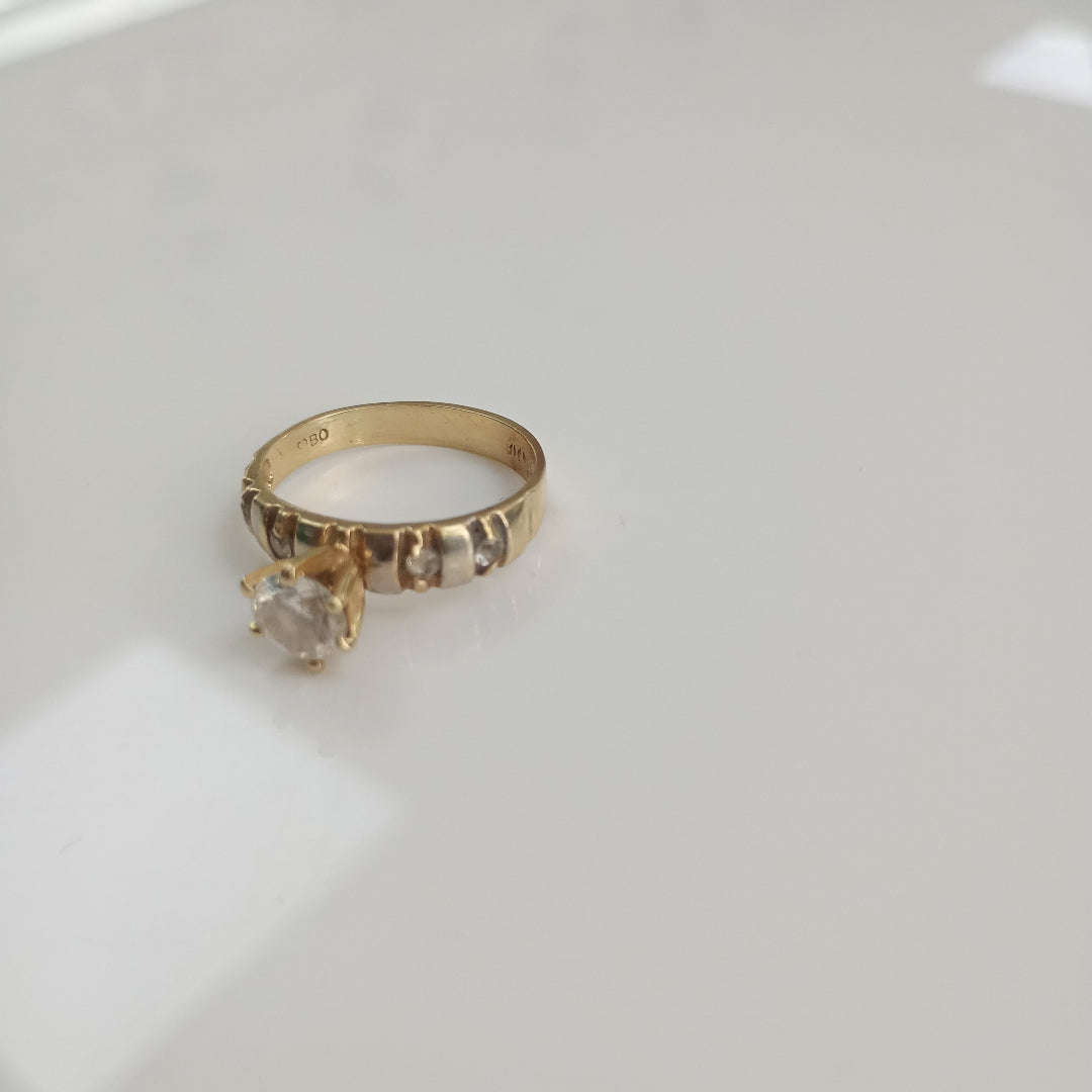 SOLITARIO ORO 14 K 3,30 GRMS (SEMINUEVO)