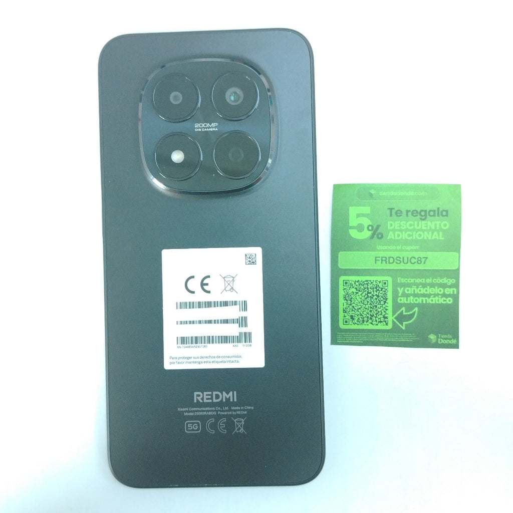 CELULAR XIAOMI REDMI NOTE 15 PRO 5G 25080RABDG (2026) 512 GB 8 GB RAM