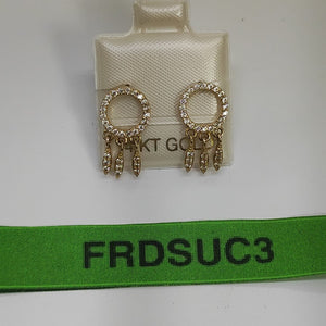 BROQUELES ORO 14K 1.8 (NUEVO)