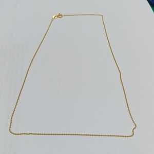 CADENA ORO 18 K 1.8 GRMS (SEMINUEVO)
