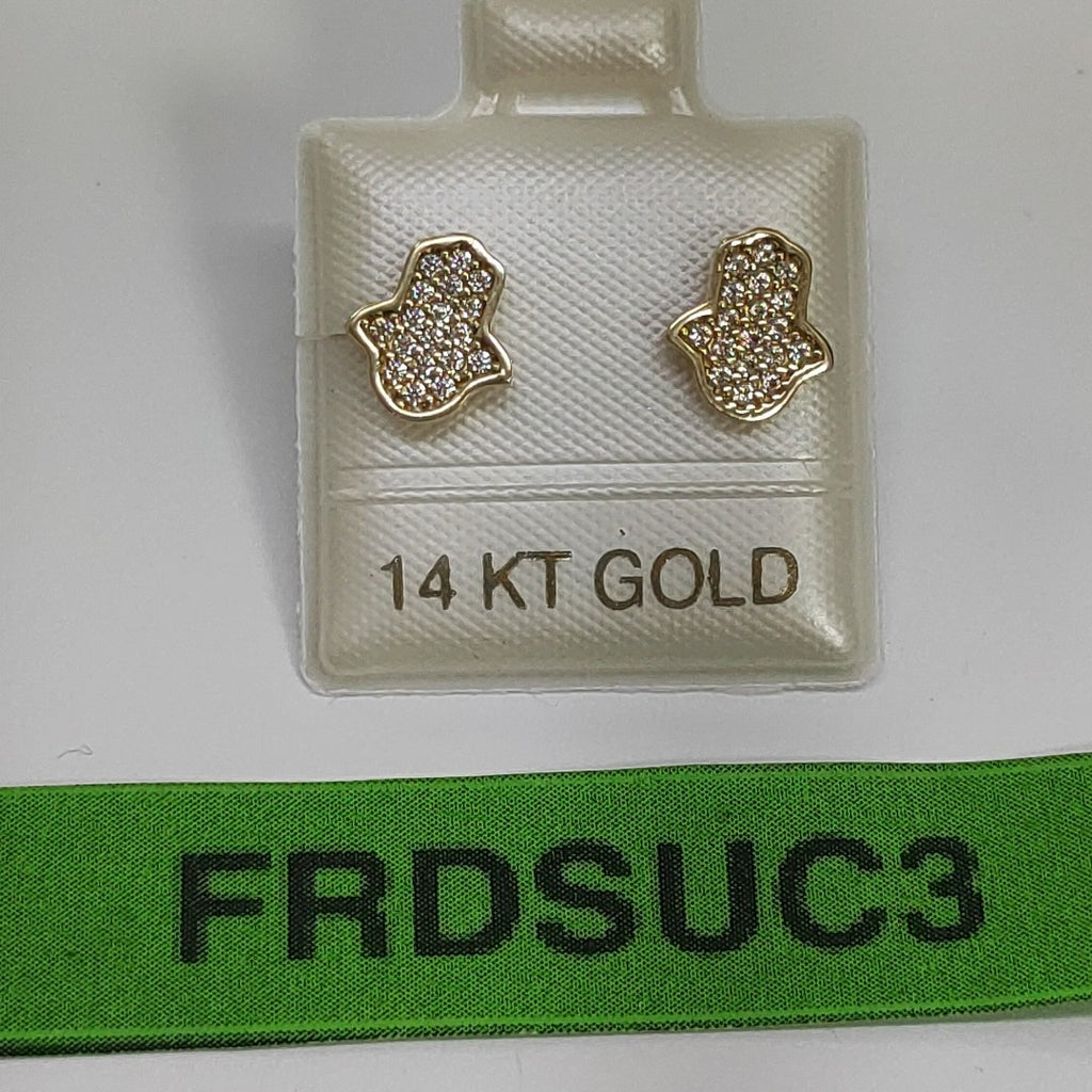 BROQUELES ORO 14K 1.3 (NUEVO)