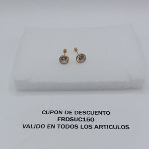 BROQUELES PAR ORO 10 K 0,80 GRMS (SEMINUEVO)
