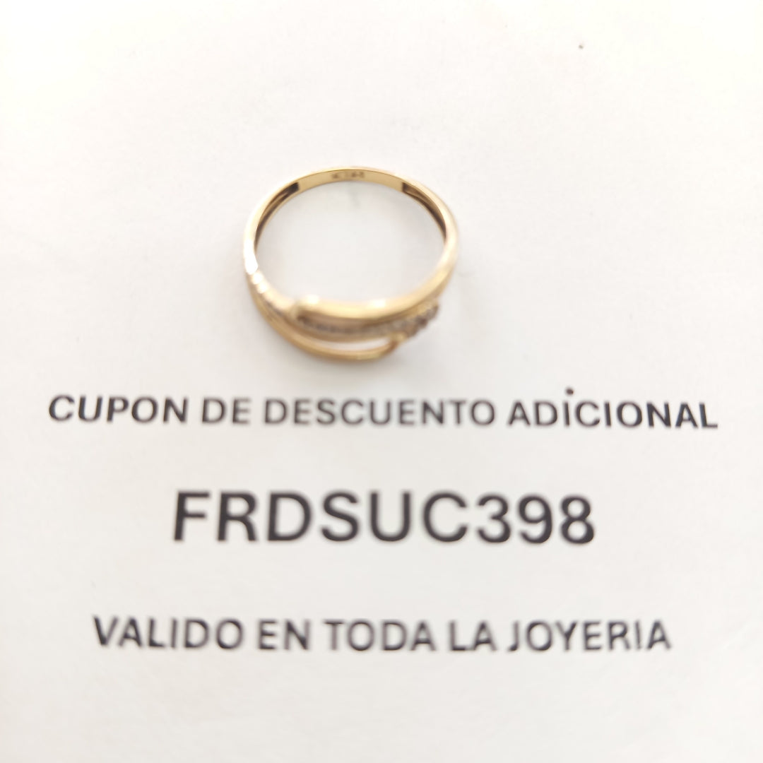 ANILLO ORO 14 K 2,00 GRMS (SEMINUEVO)