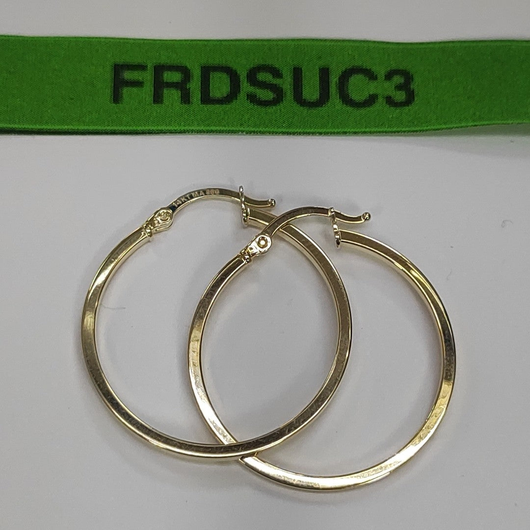 ARRACADAS ORO 14K 2.1 (NUEVO)