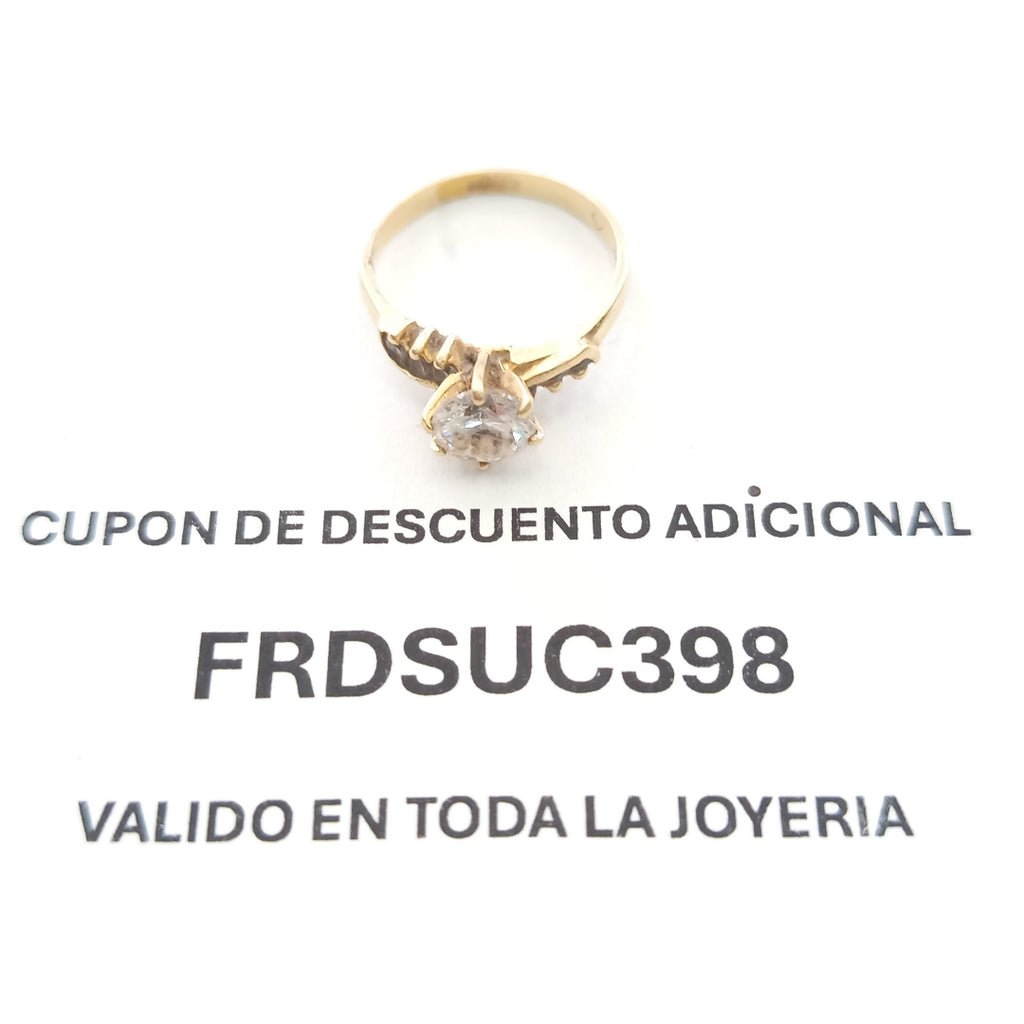 SOLITARIO ORO 14 K 3,00 GRMS (SEMINUEVO)