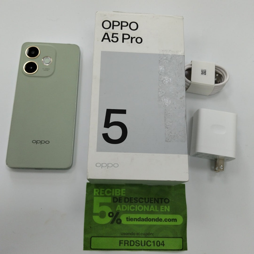 CELULAR OPPO A5 PRO CPH2711 (2025) 256 GB 8 GB RAM (SEMINUEVO)