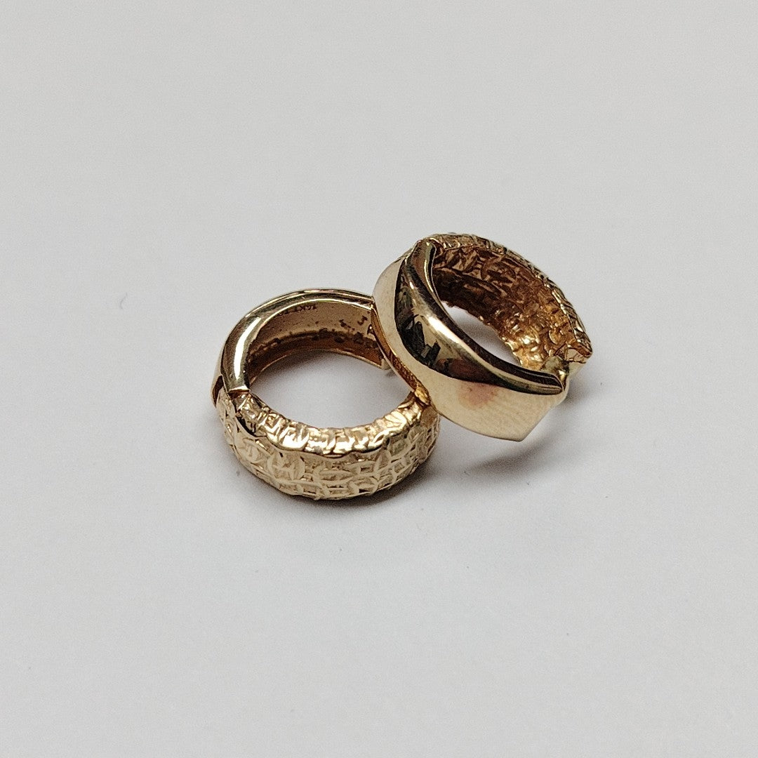 ARETES PAR ORO 14 K 2,10 GRMS (SEMINUEVO)