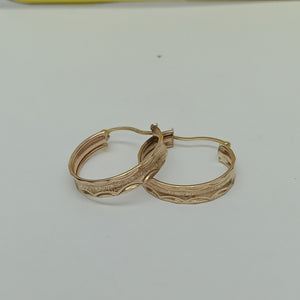 ARRACADAS PAR ORO 10 K 1.7 GRMS (SEMINUEVO)