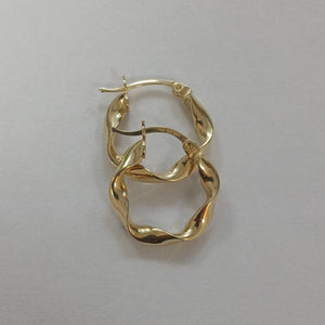 ARRACADAS ORO 14K 1.5 (NUEVO)