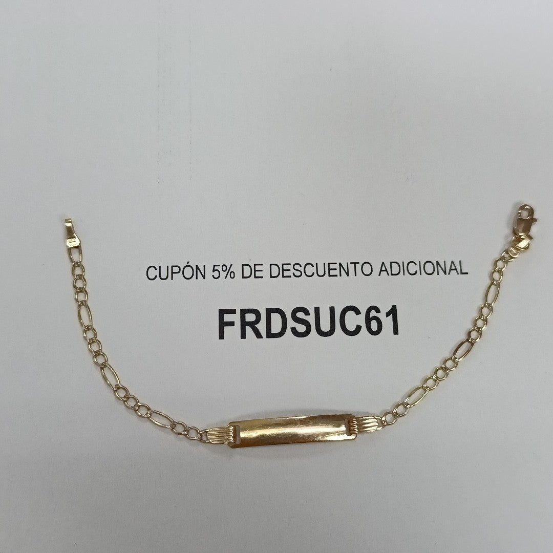 ESCLAVA ORO 10 K 2.4 GRMS (SEMINUEVO)