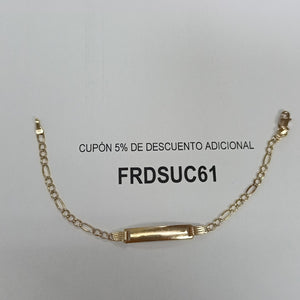 ESCLAVA ORO 10 K 2.4 GRMS (SEMINUEVO)