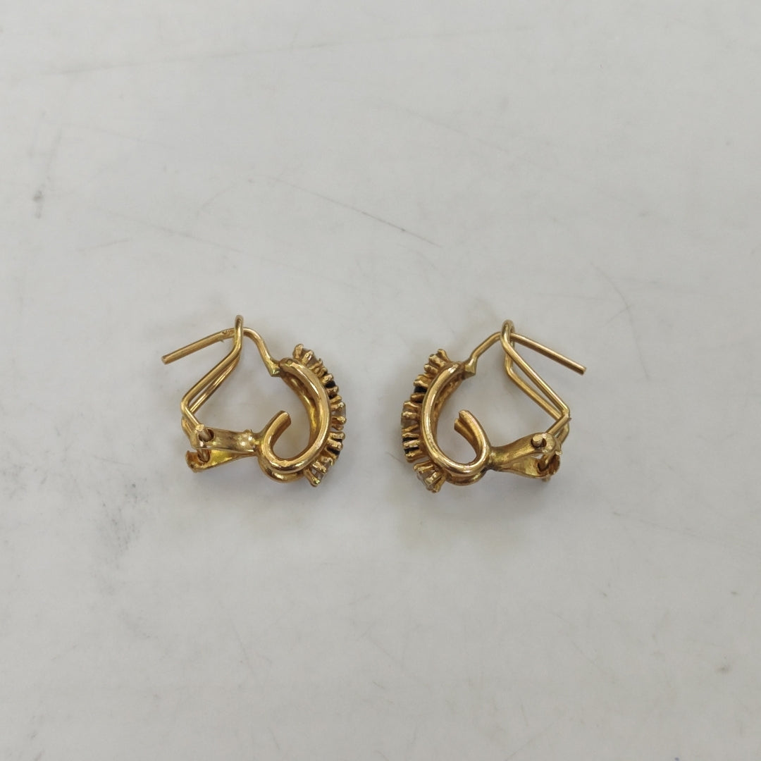 ARETES PAR ORO 8 K 2.4 GRMS (SEMINUEVO)