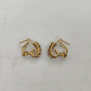ARETES PAR ORO 8 K 2.4 GRMS (SEMINUEVO)