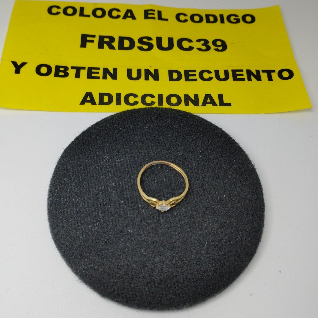 ANILLITO ORO 10 K 0.9 GRMS (SEMINUEVO)