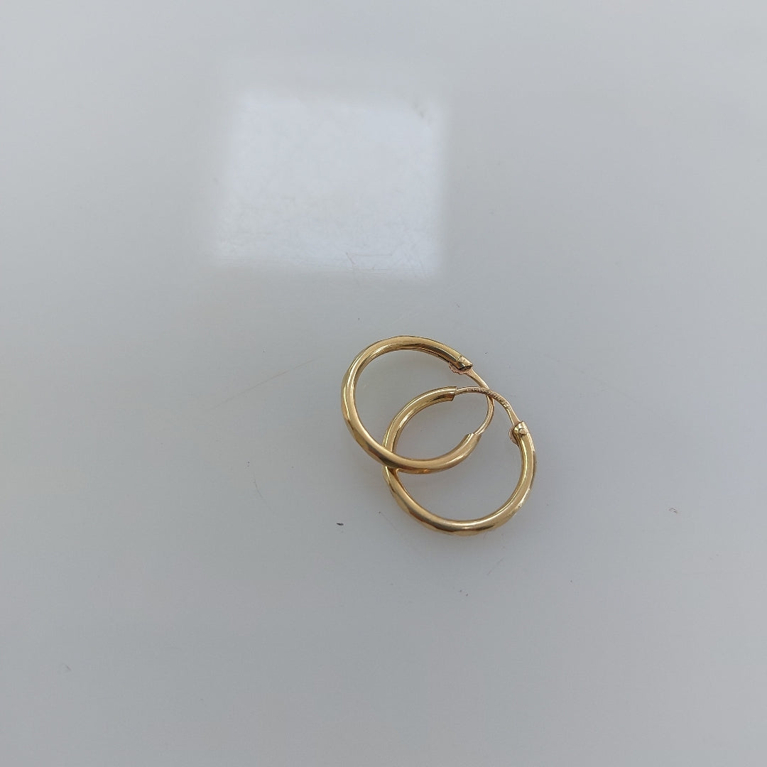 ARRACADAS PAR ORO 10 K 0.9 GRMS (SEMINUEVO)