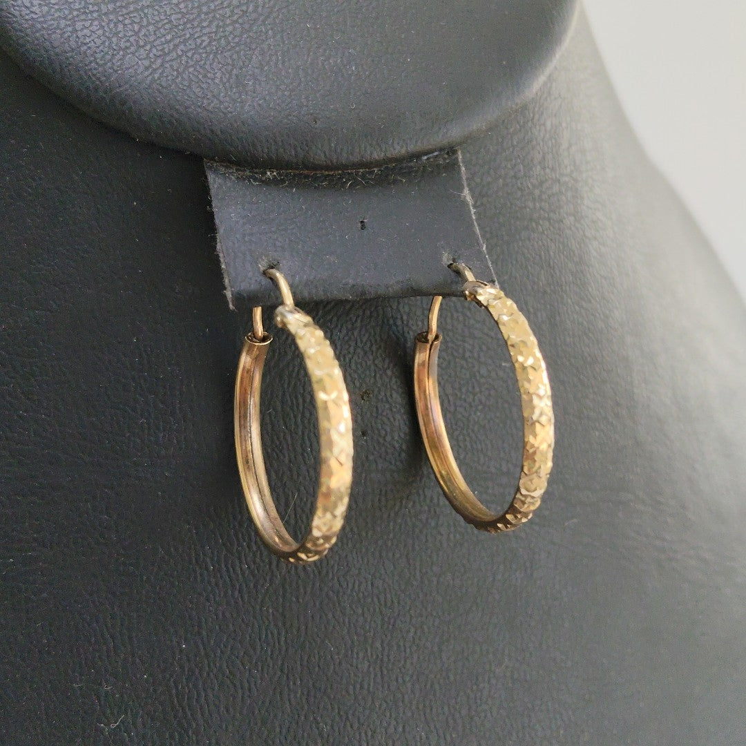 ARRACADAS PAR ORO 10 K 1,70 GRMS (SEMINUEVO)