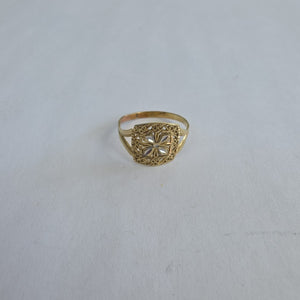 ANILLO ORO 10 K 1,40 GRMS (SEMINUEVO)