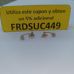 BROQUELES PAR ORO 10 K 0,50 GRMS (SEMINUEVO)