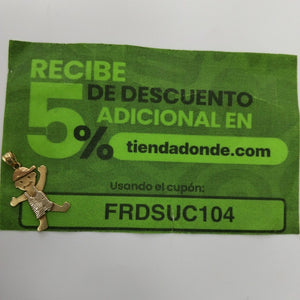 DIJE ORO 14 K 2.4 GRMS (SEMINUEVO)