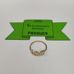 ANILLOS DAMA ORO 14K 2 (NUEVO)