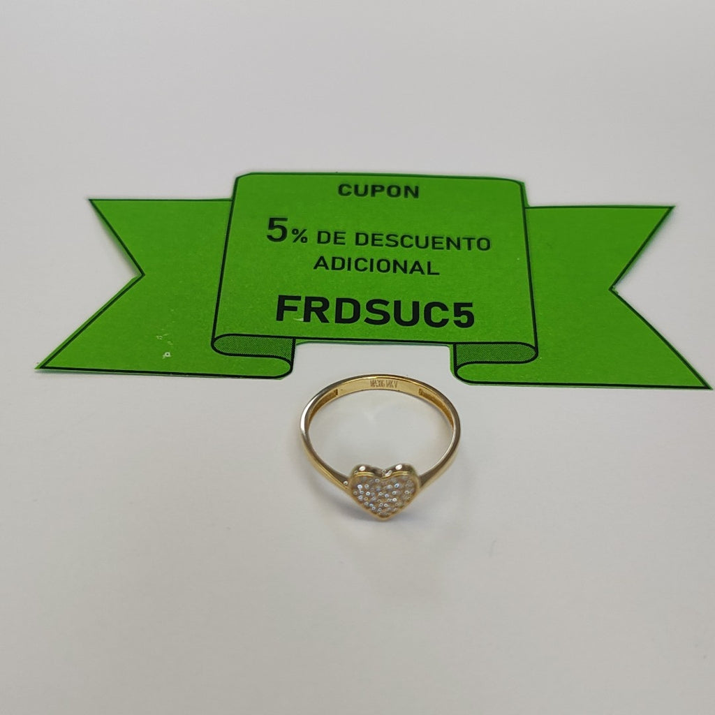 ANILLOS DAMA ORO 14K 1.4 (NUEVO)