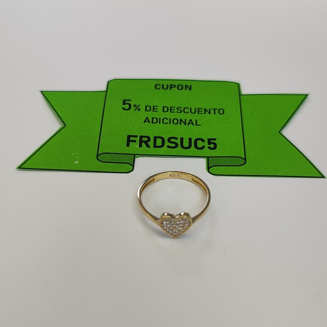 ANILLOS DAMA ORO 14K 1.4 (NUEVO)