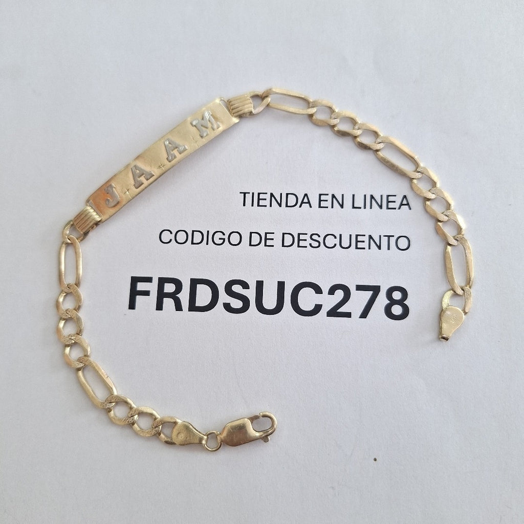 ESCLAVA ORO 10 K 10 GRMS (SEMINUEVO)