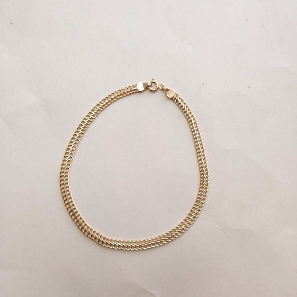 PULSERAS CABALLERO ORO 10K 1.9 (NUEVO)
