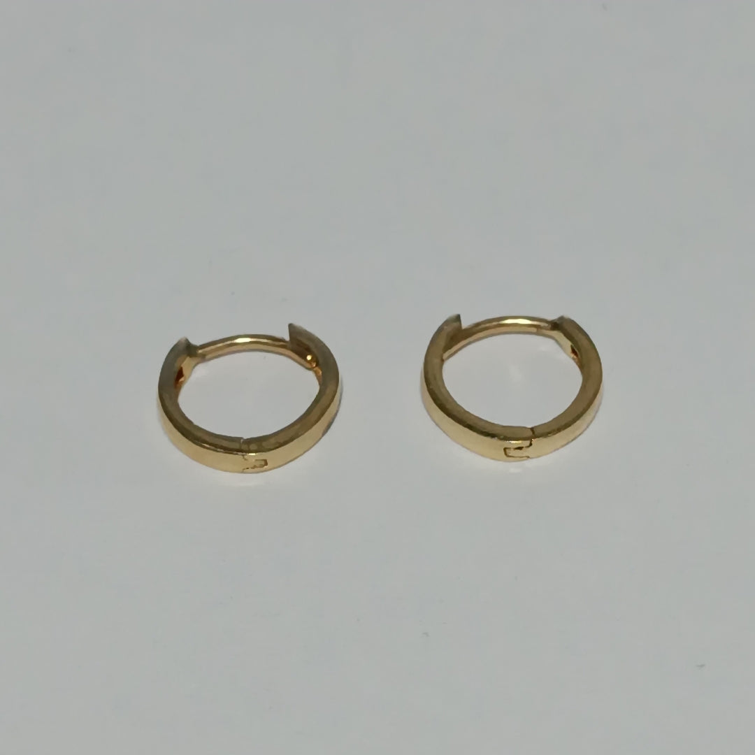 ARRACADAS PAR ORO 14 K 0.6 GRMS (SEMINUEVO)