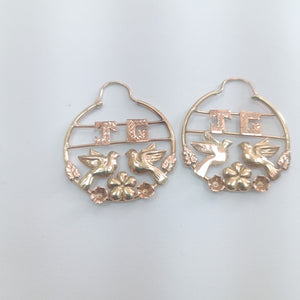 ARETES PAR ORO 8 K 6,50 GRMS (SEMINUEVO)