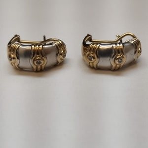 ARETES PAR ORO 14 K 6.8 GRMS (SEMINUEVO)