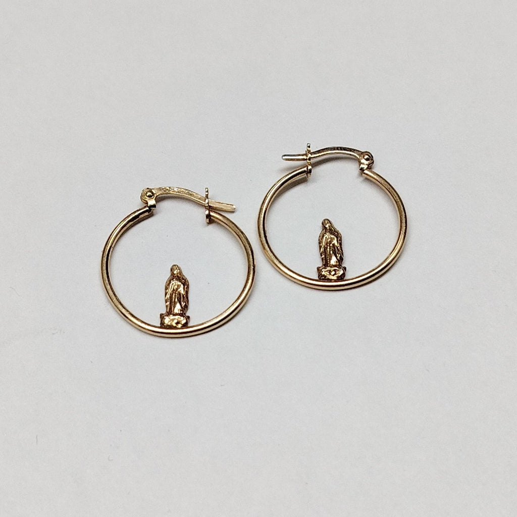 ARRACADAS PAR ORO 10 K 1.5 GRMS (SEMINUEVO)