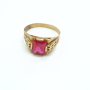 ANILLO ORO 8 K 3.9 GRMS (SEMINUEVO)