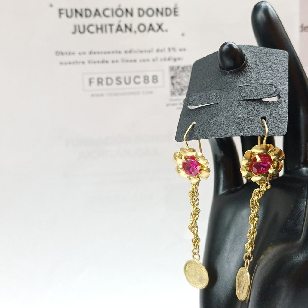K1 4.6 GRMS 10 K IDENTIFICACIÓN ARETES PAR TEJIDO HECHURA ESPECIAL (SEMINUEVO)