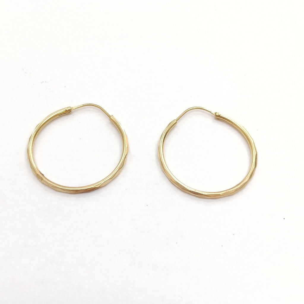 ARRACADAS PAR ORO 14 K 1.7 GRMS (SEMINUEVO)