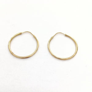 ARRACADAS PAR ORO 14 K 1.7 GRMS (SEMINUEVO)