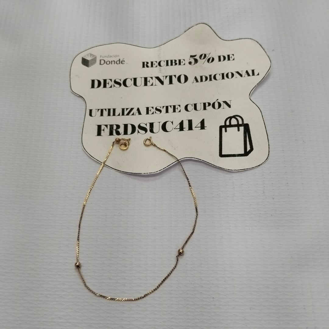 PULSERA ORO 14 K 0,90 GRMS (SEMINUEVO)