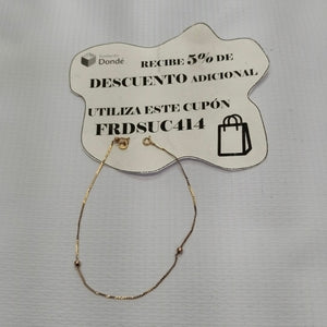 PULSERA ORO 14 K 0,90 GRMS (SEMINUEVO)