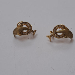 ARETES PAR ORO 10 K 4,70 GRMS (SEMINUEVO)