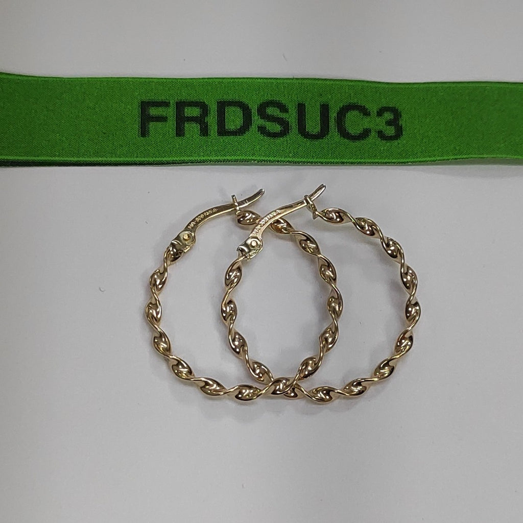 ARRACADAS ORO 14K 1.5 (NUEVO)