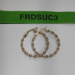 ARRACADAS ORO 14K 1.5 (NUEVO)