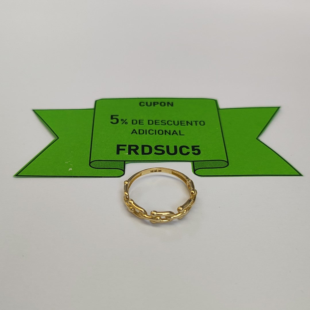 ANILLOS DAMA ORO 14K 2.1 (NUEVO)